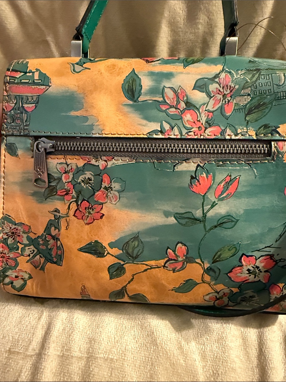 Patricia Nash “Chauny” Beautiful Girl Collection, crossbody/top handle, NWT. - Picture 11 of 12